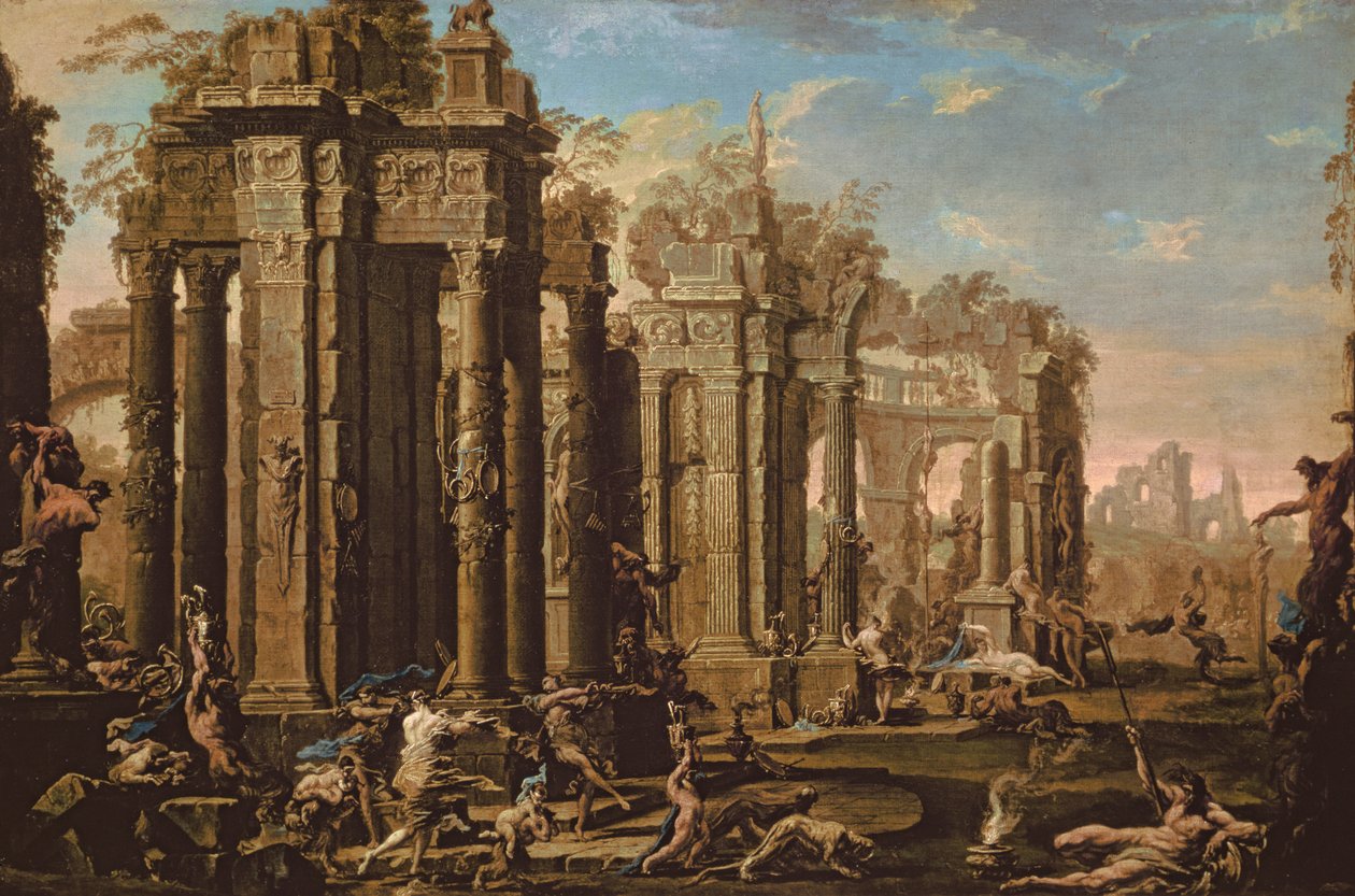 Las Bacantes de Alessandro Magnasco
