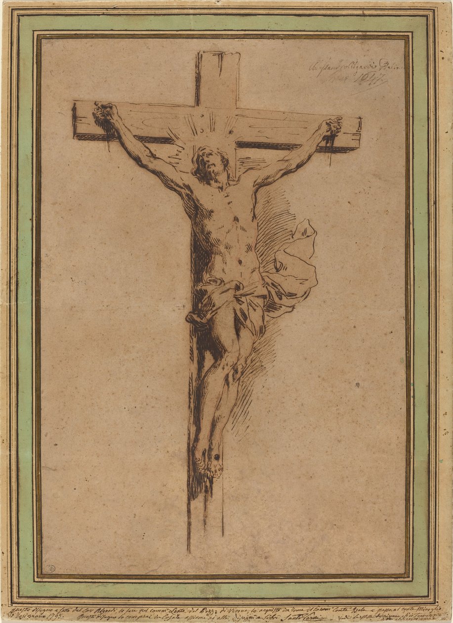 Cristo en la cruz de Alessandro Algardi