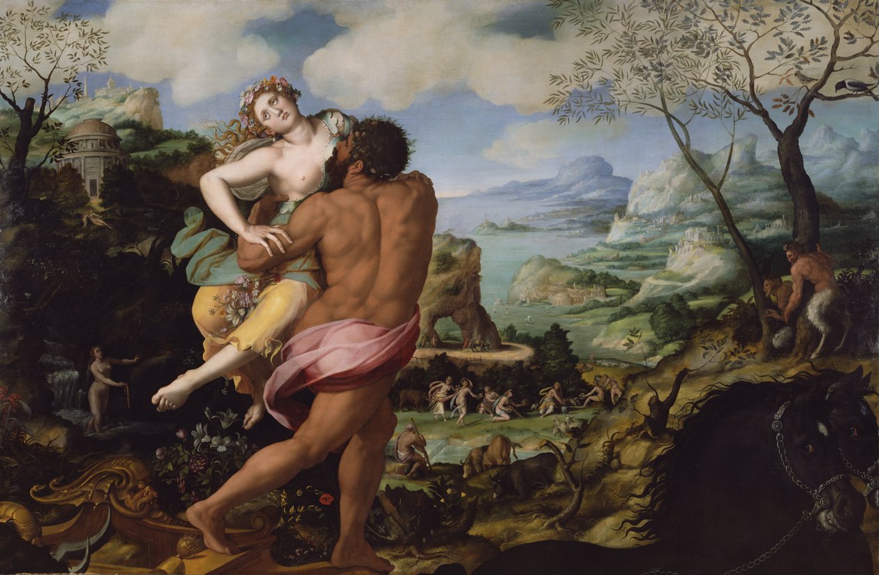 El rapto de Proserpina de Alessandro Allori