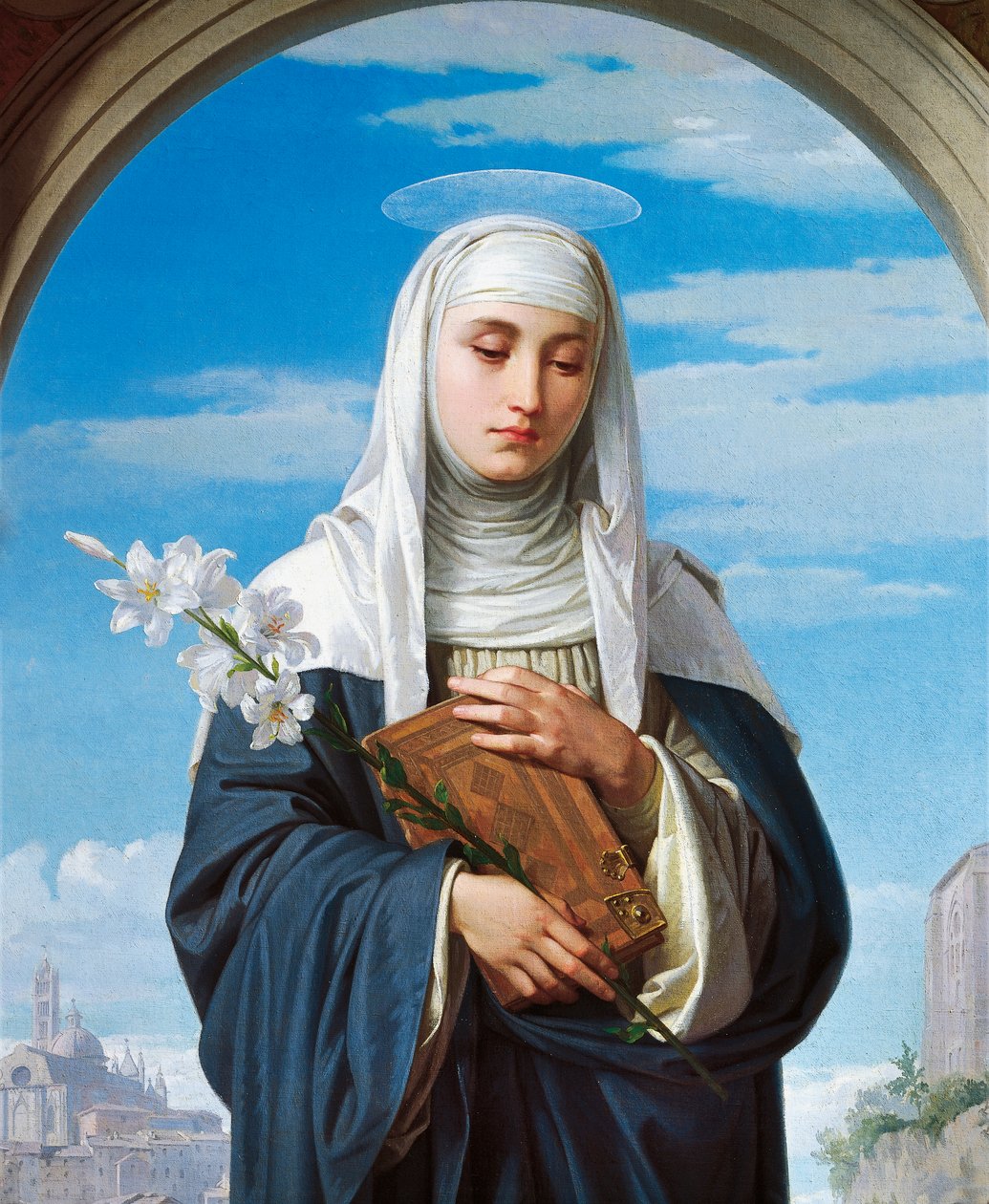 Santa Catalina de Siena de Alessandro Franchi