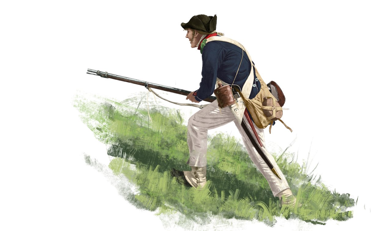 Infantería, Infantería Ligera, Gran Ejército de Alessandro Lonati