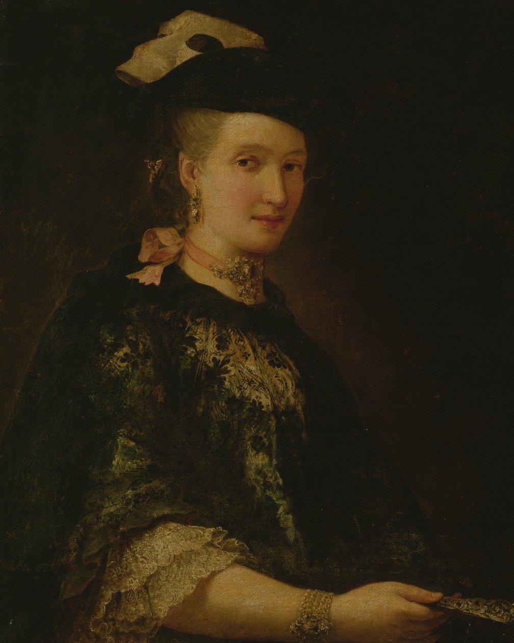 Retrato de una dama de Alessandro Longhi