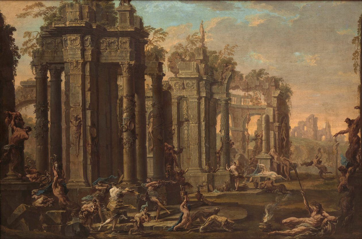 Bacanal de Alessandro Magnasco and Clemente Spera