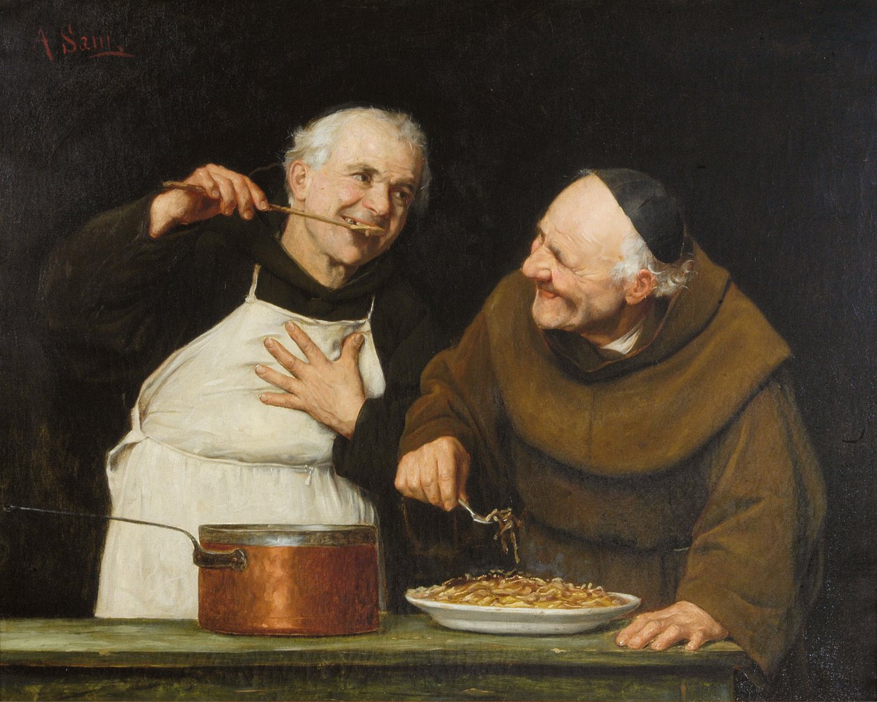 La degustación de Alessandro Sani