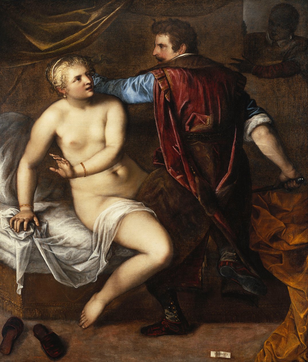 El Rapto de Lucrecia de Alessandro Varotari