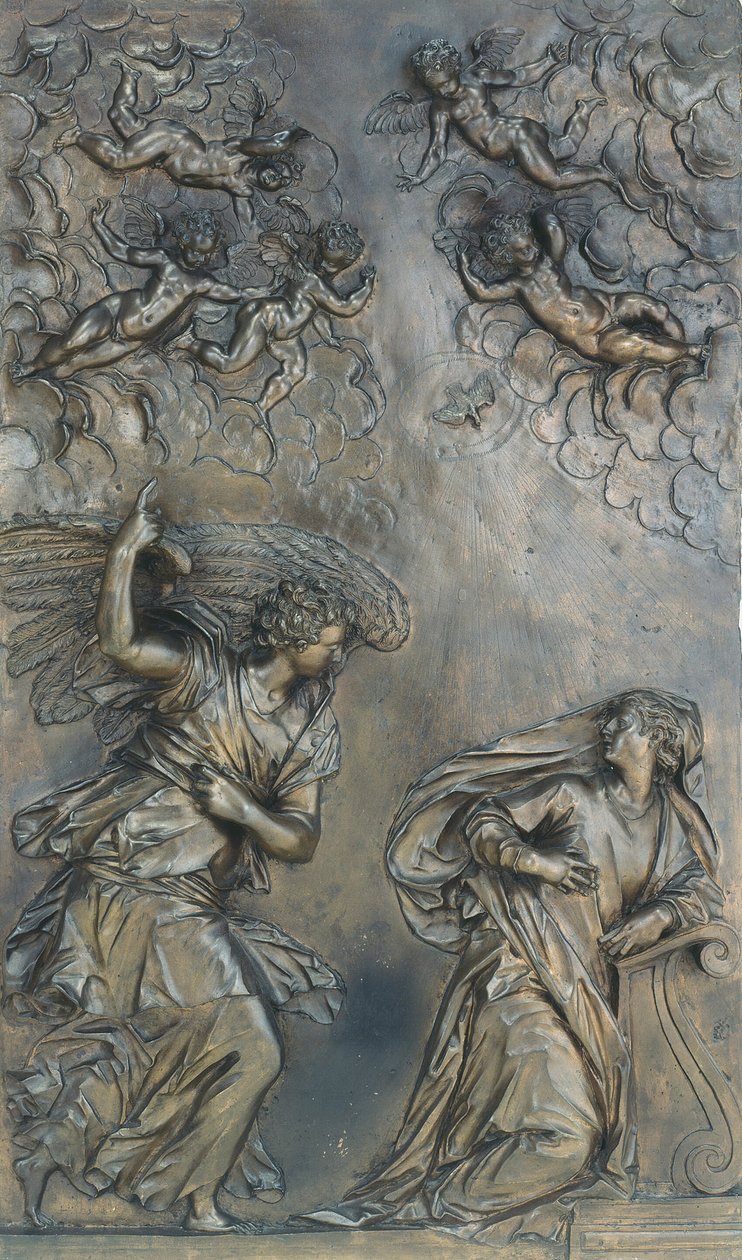 La Anunciación, c. 1583 de Alessandro Vittoria
