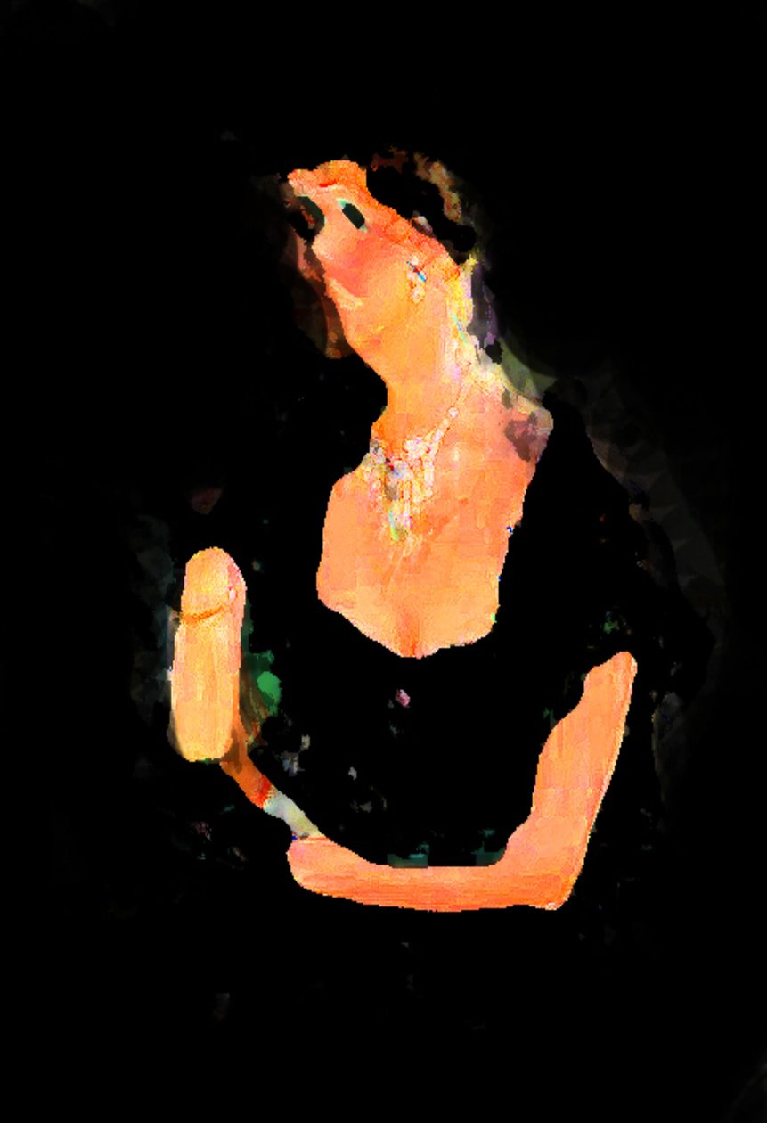 Mujer solitaria, 2020 de Alex Caminker