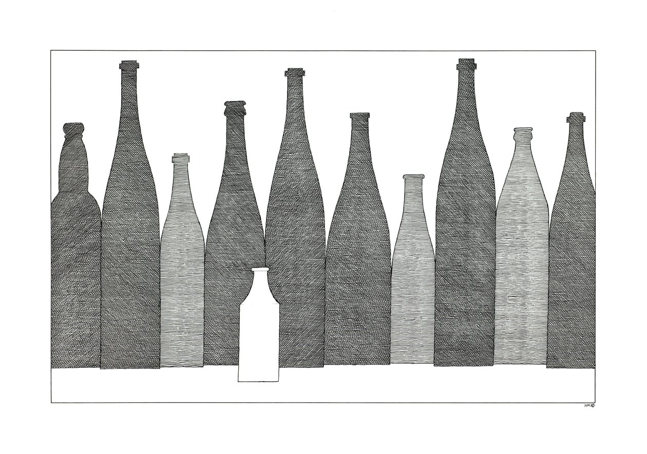 Botellas - Pequeñas blancas de Alex Dunn