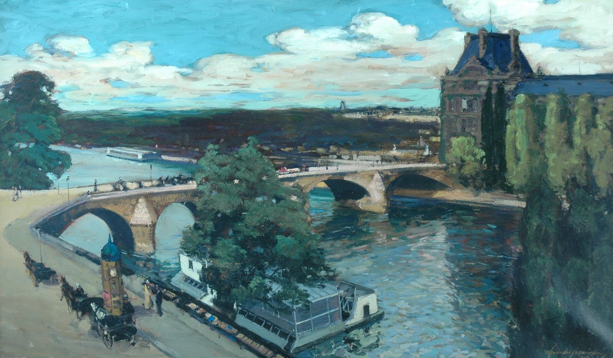 El Sena, París, 1907 de Alexander Jamieson