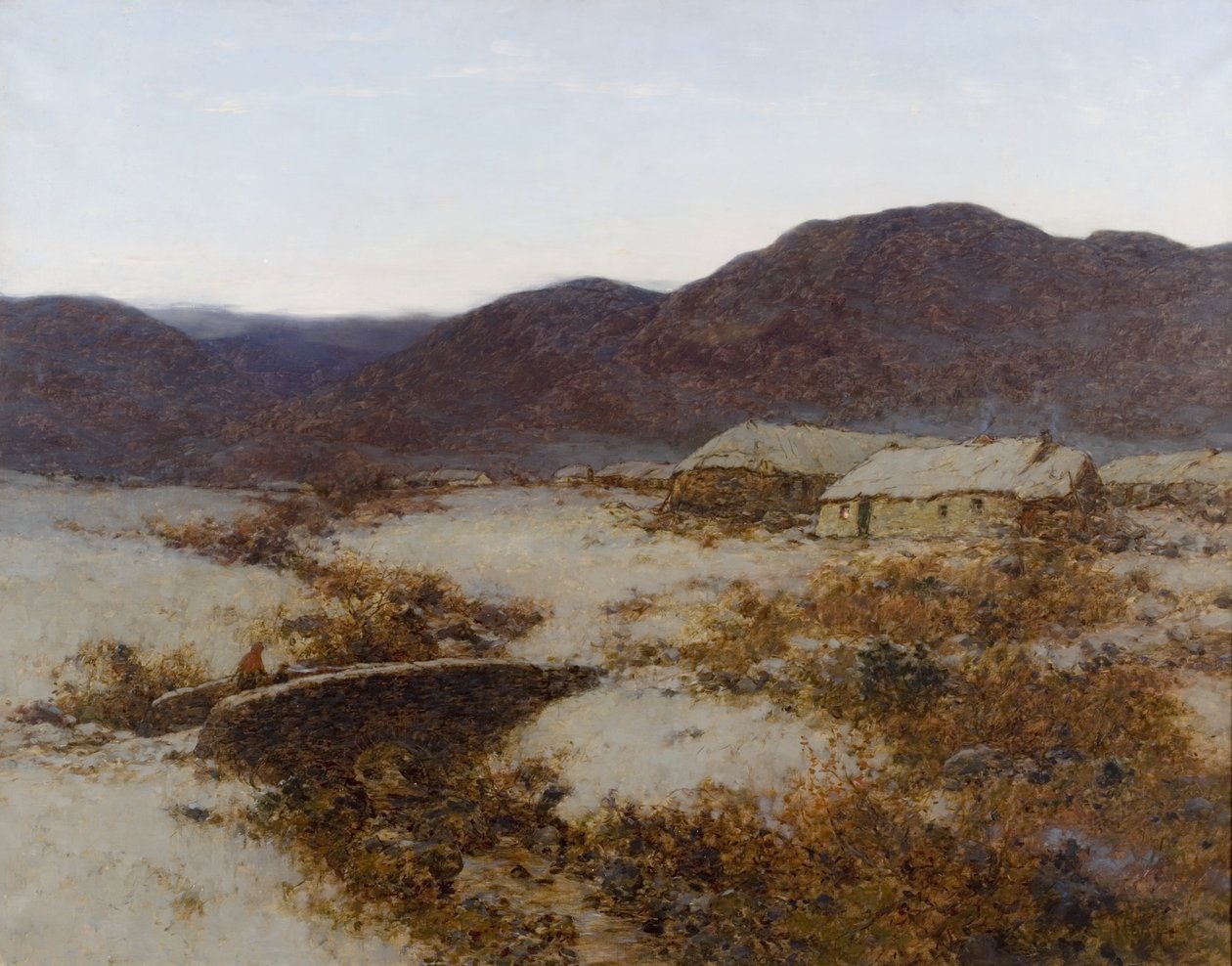 Crepúsculo de Invierno de Alexander Kellock Brown