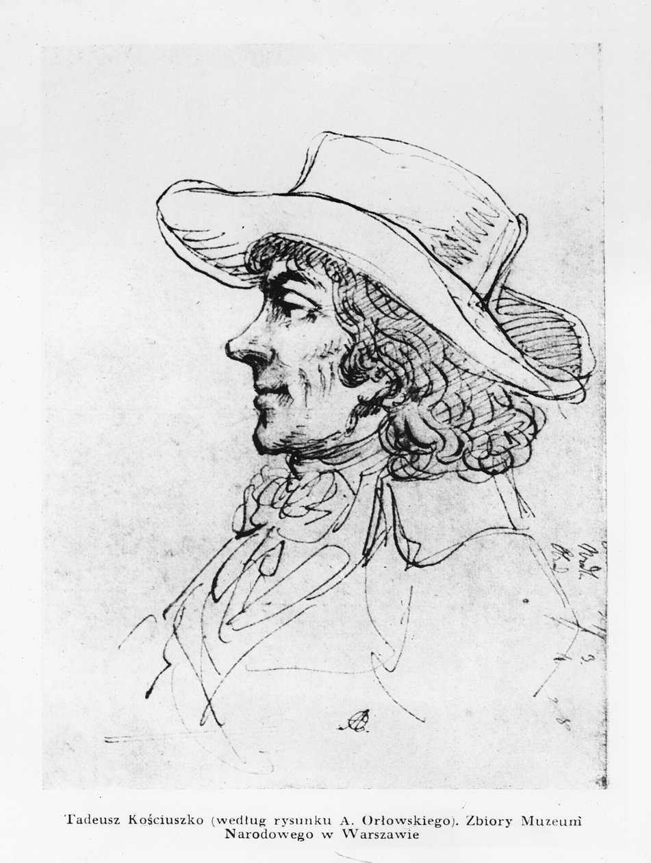 Andrzej Tadeusz Bonawentura Kościuszko de Alexander Osipovich Orlowski