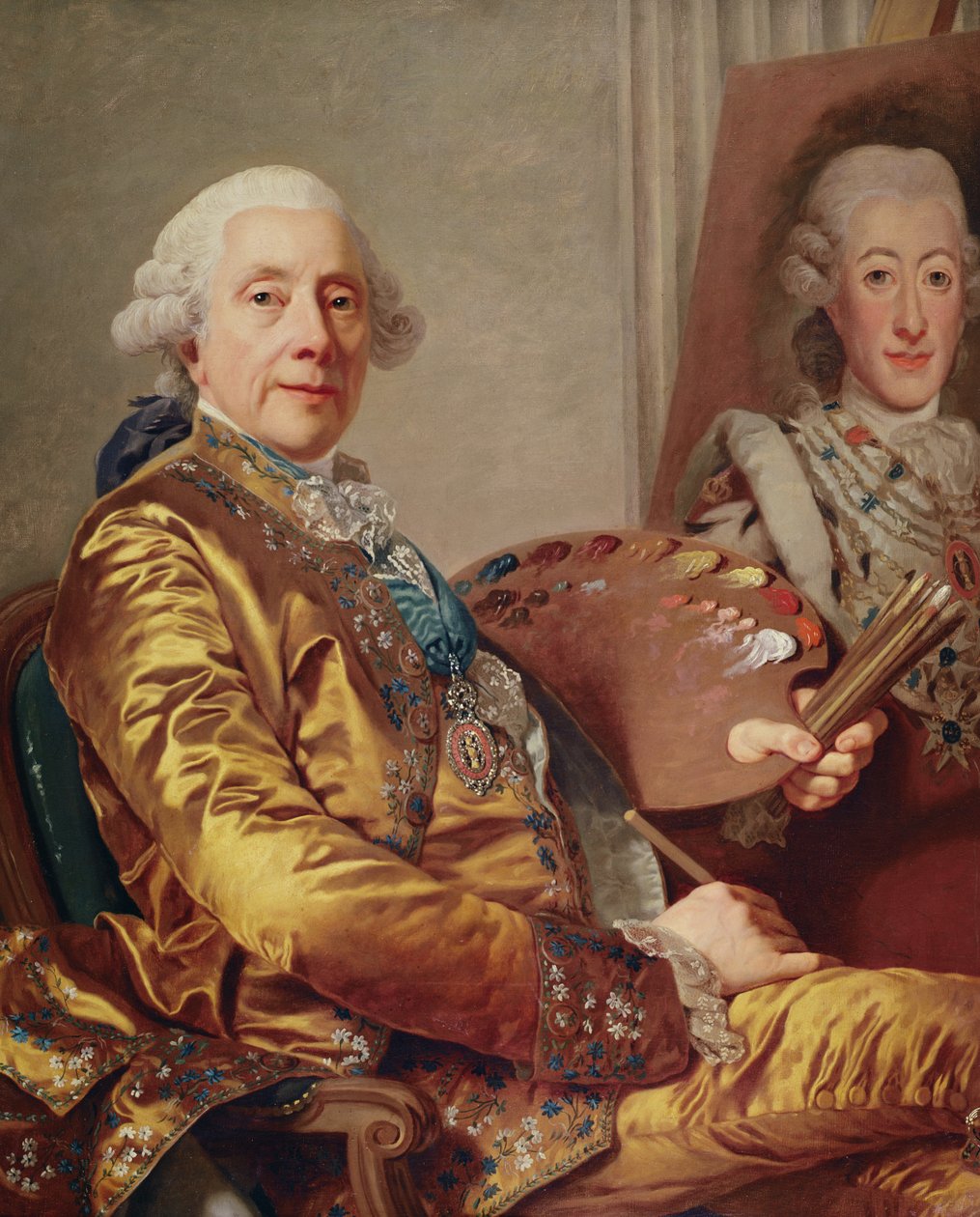 Autorretrato, c.1790 de Alexander Roslin
