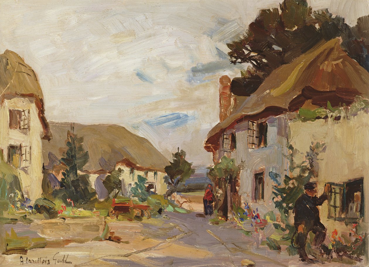 La conversación del aldeano de Alexander Carruthers Gould