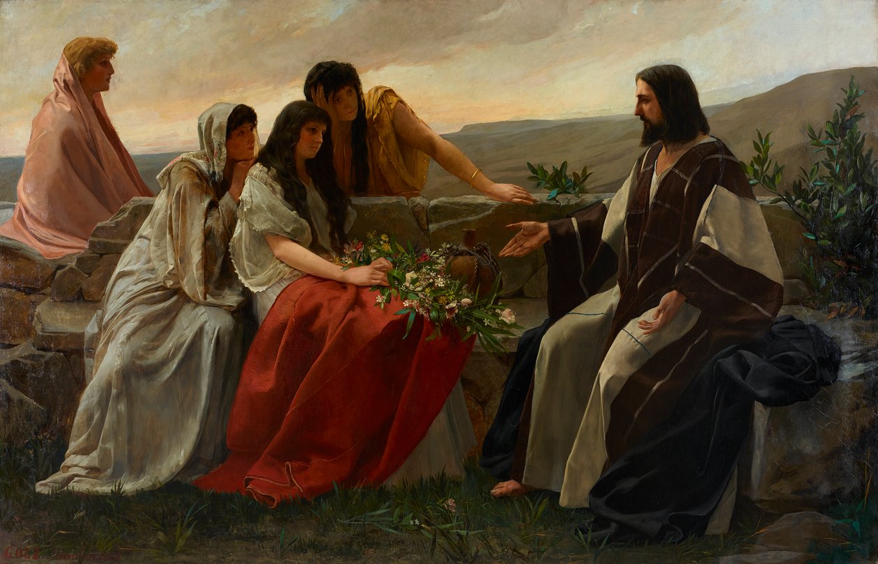 Cristo y las mujeres de Alexander Demetrius Goltz