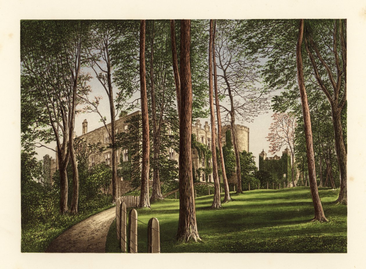 Castillo de Appleby, Westmorland, Inglaterra. de Alexander Francis (after) Lydon