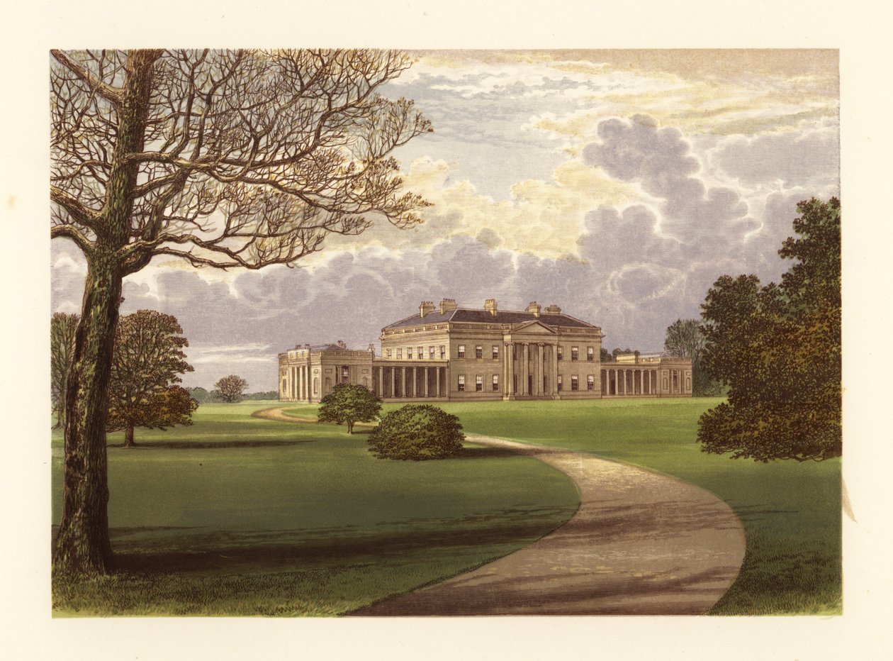 Castillo Coole, Condado de Fermanagh, Irlanda. de Alexander Francis (after) Lydon