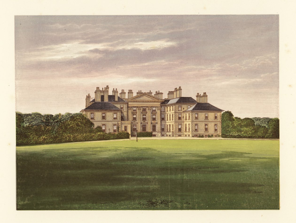 Palacio Dalkeith, Edimburgo, Escocia. de Alexander Francis (after) Lydon