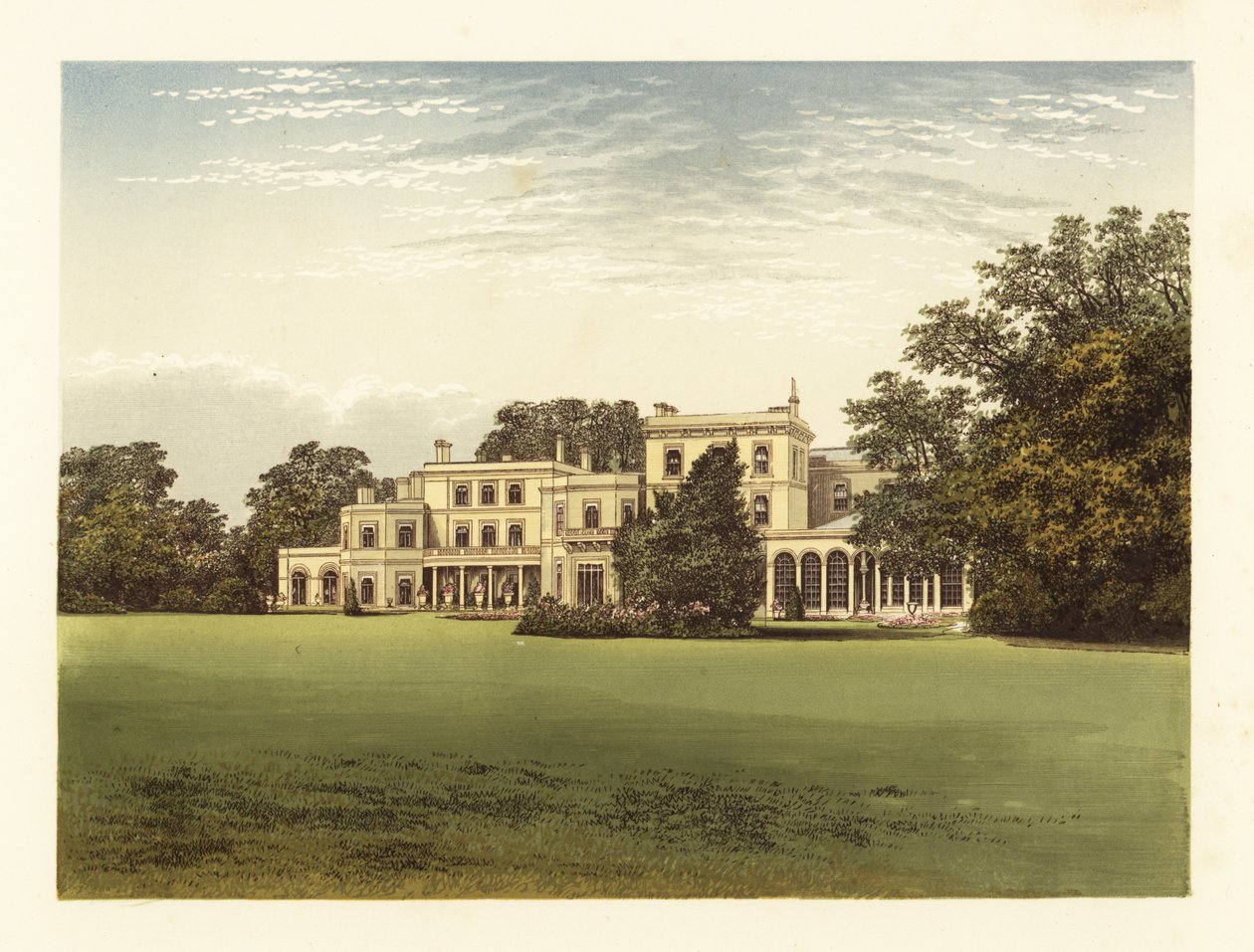 Casa Danesfield, Buckinghamshire, Inglaterra. de Alexander Francis (after) Lydon