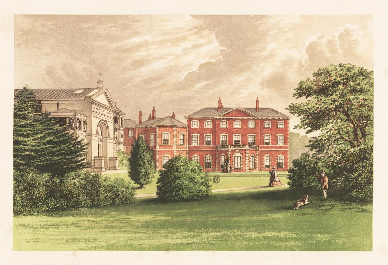 Parque Everingham, Yorkshire, Inglaterra. de Alexander Francis (after) Lydon
