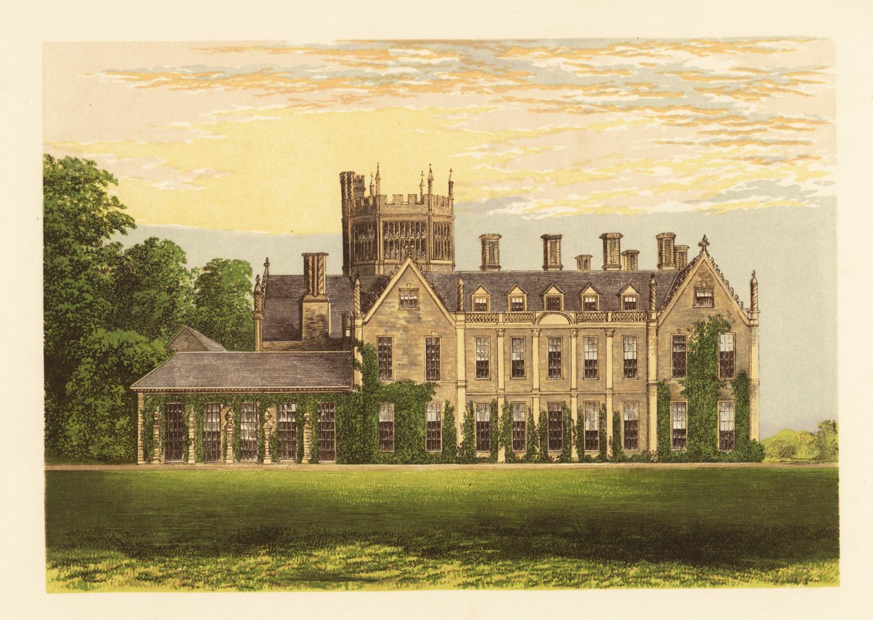 Casa Melbury, Dorsetshire, Inglaterra. de Alexander Francis (after) Lydon