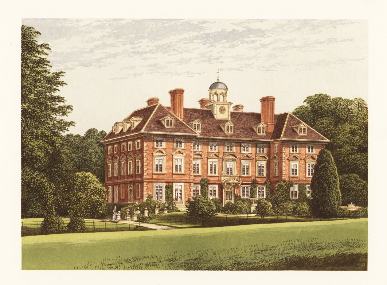 Parque Tyttenhanger, Herefordshire, Inglaterra. de Alexander Francis (after) Lydon