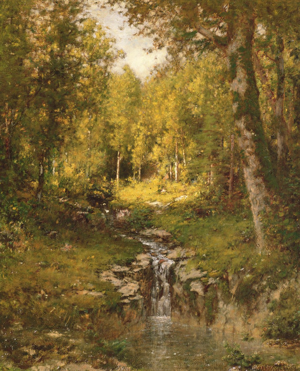 Charca en el bosque, 1880 de Alexander Helwig Wyant