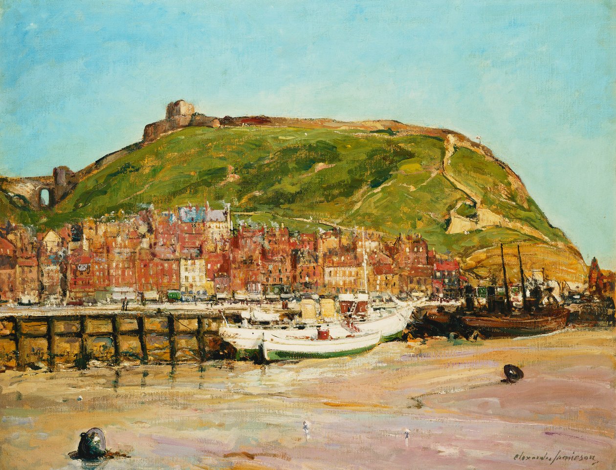 Castillo de Scarborough de Alexander Jamieson