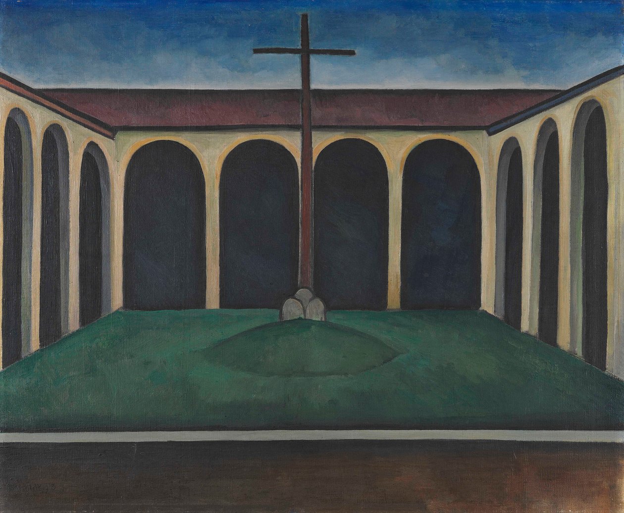 Claustro I, 1913 de Alexander Kanoldt