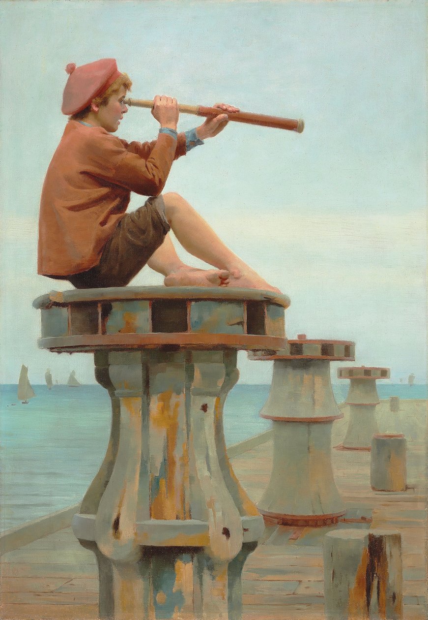 Barco a la vista de Alexander M. Rossi