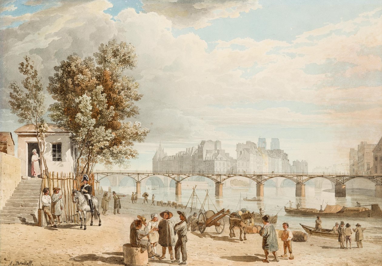 Vista de París de Alexander Pavlovich Briullov