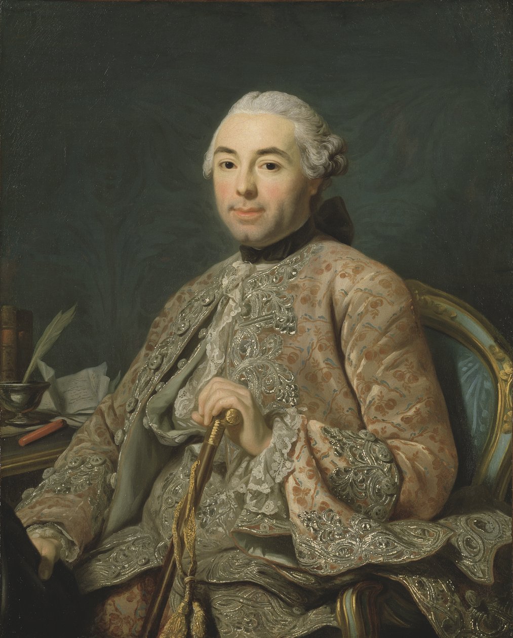 Barón de Neubourg-Cromière, c.1756 de Alexander Roslin