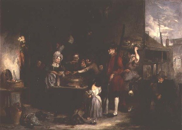 El Primer Día de las Ostras de Alexander Snr Fraser