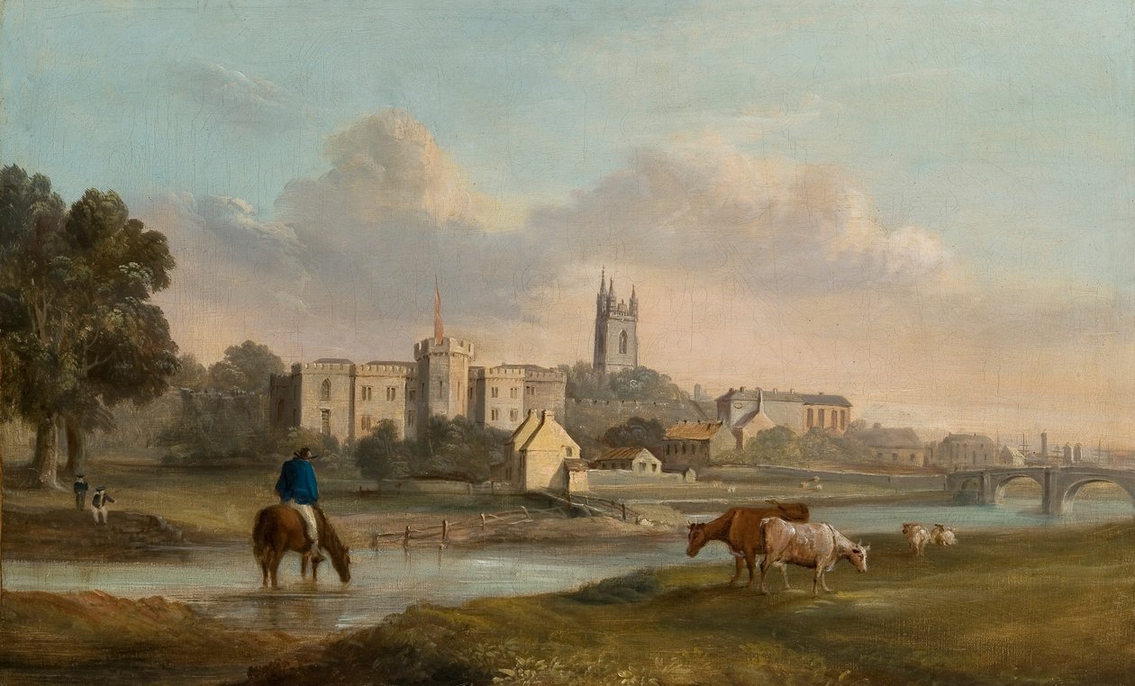 Cardiff desde el oeste de Alexander Wilson