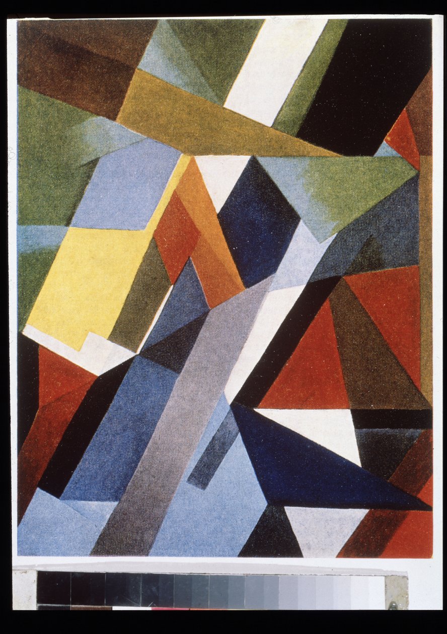 Ritmo de color, 1921 de Alexandra Alexandrowna Exter