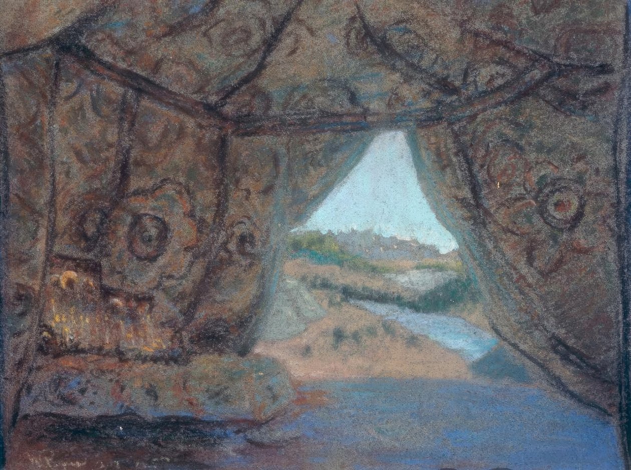 Diseño de escenografía de Alexandra Alexandrowna Exter