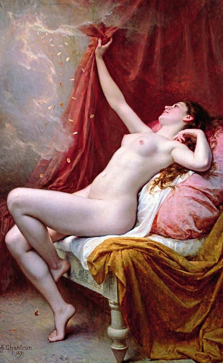 Danae de Alexandre Jacques Chantron