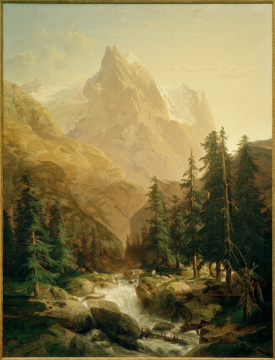 Alexandre Calame, Wetterhorn de Alexandre Calame