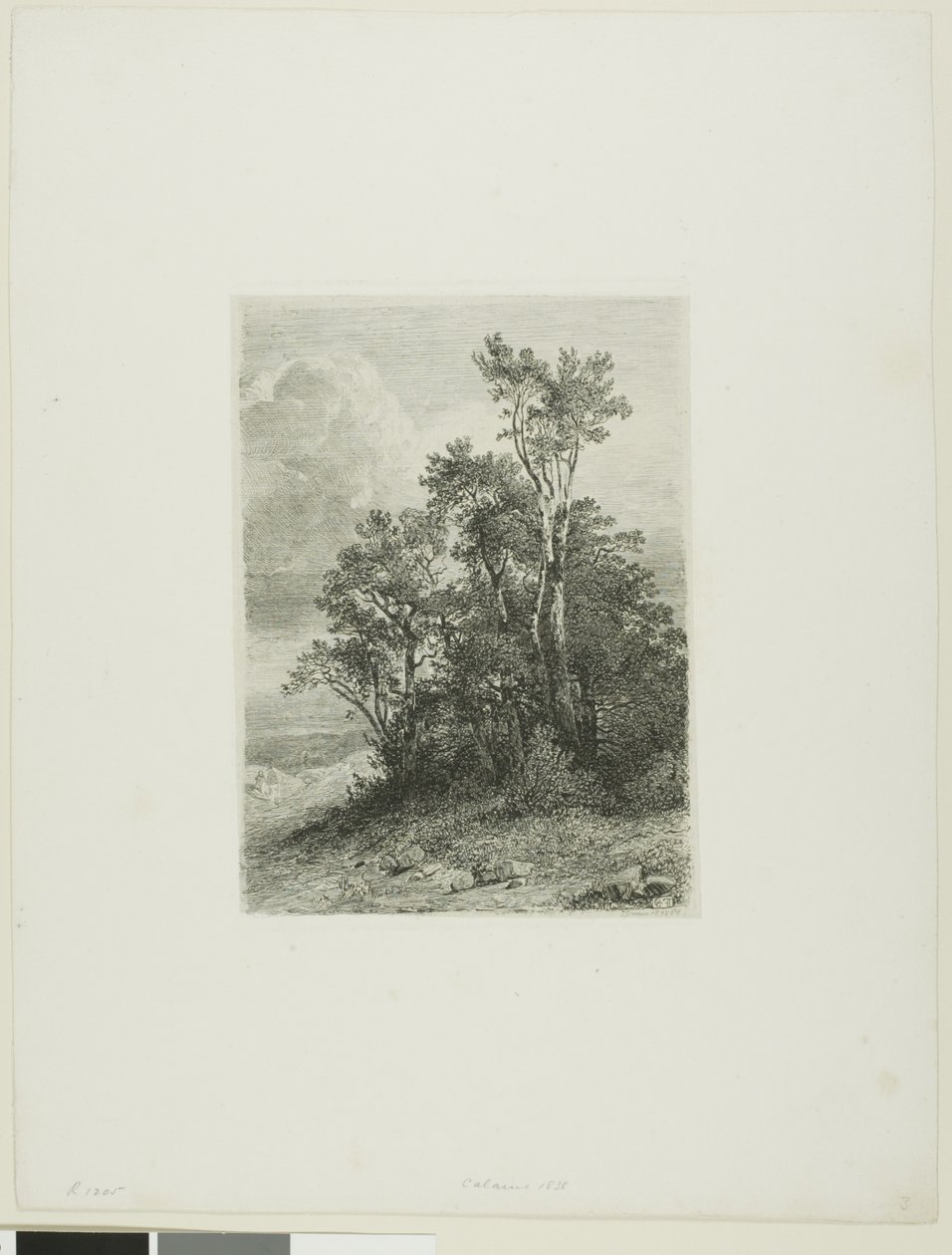 Paisaje alpino de Alexandre Calame