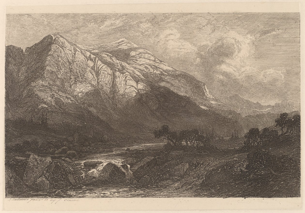 Arroyo de Montaña de Alexandre Calame