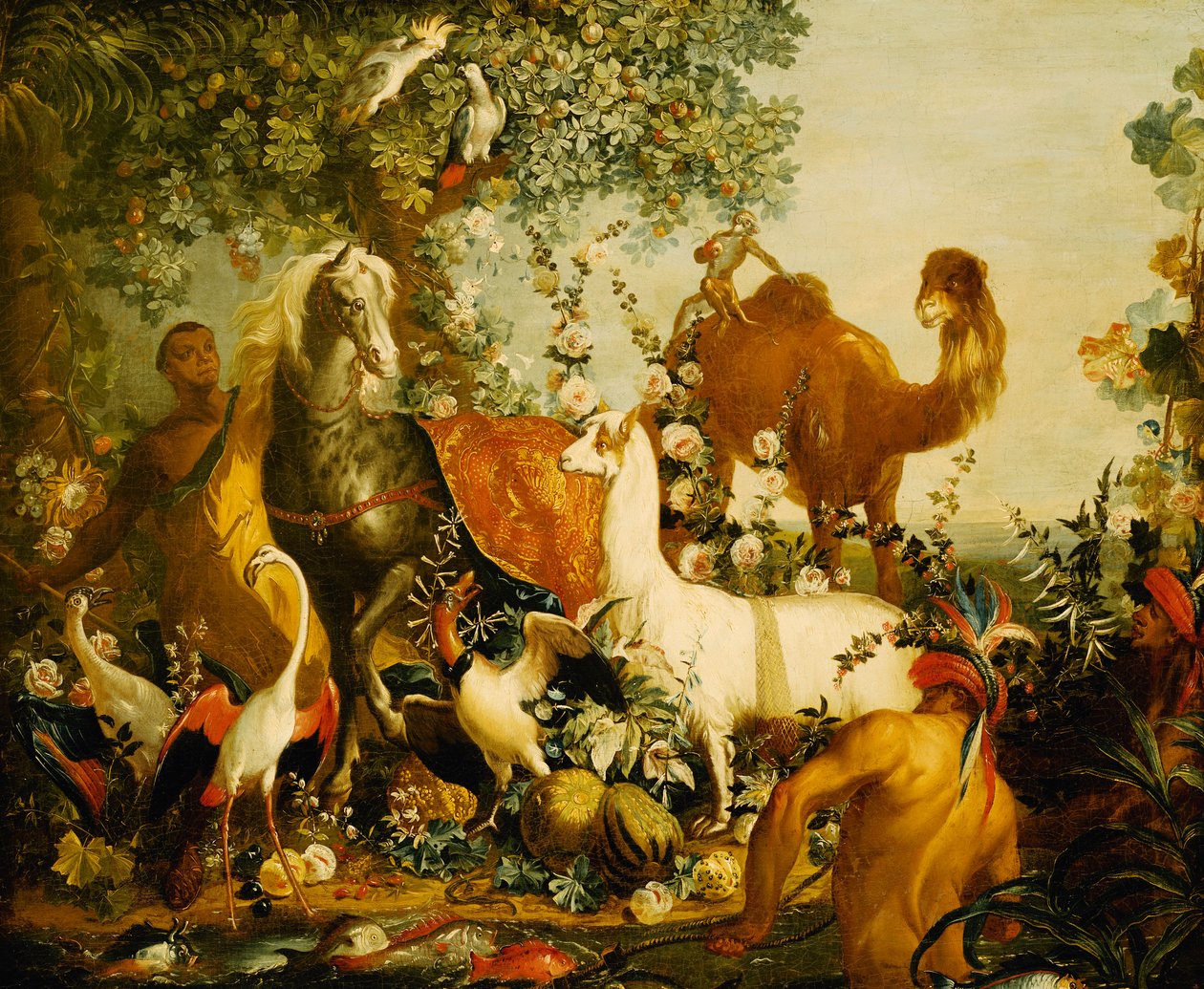 Una alegoría de Asia de Alexandre Francois Desportes