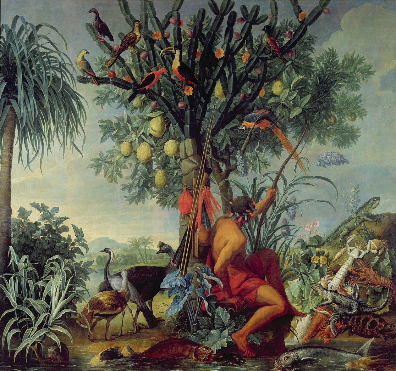 El Cazador Indio, 1740 de Alexandre Francois Desportes