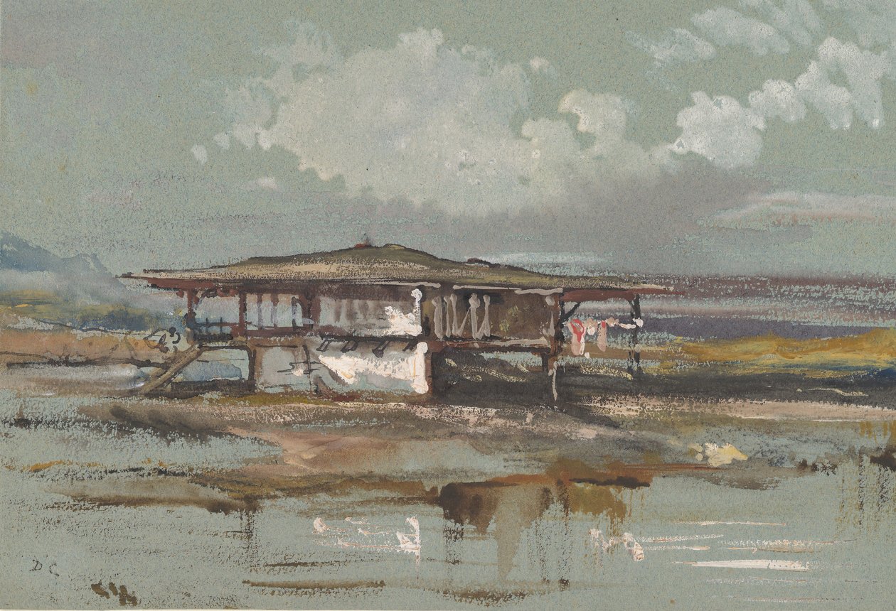 Una casa en Turquía, 1820-60 de Alexandre Gabriel Decamps