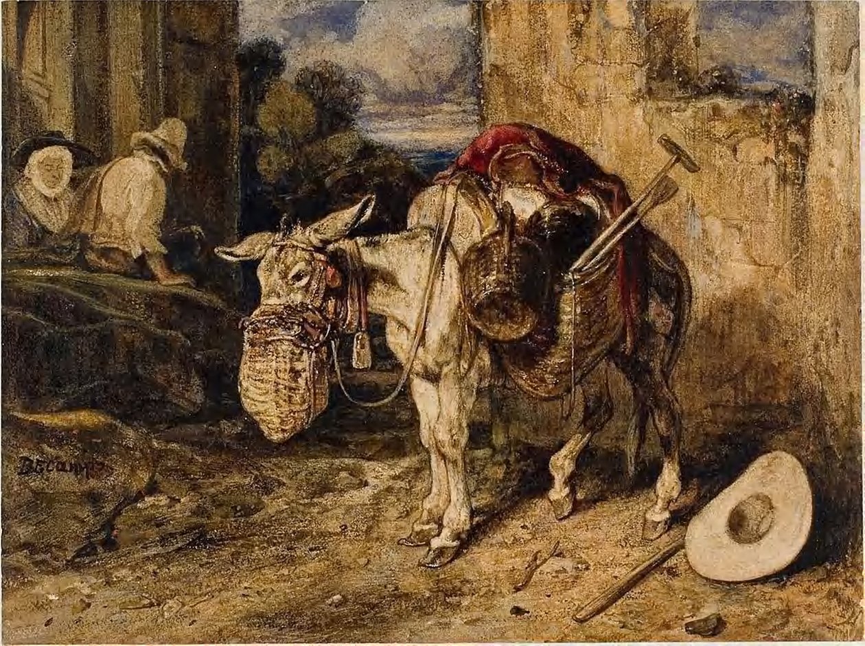 Burro de Alexandre Gabriel Decamps