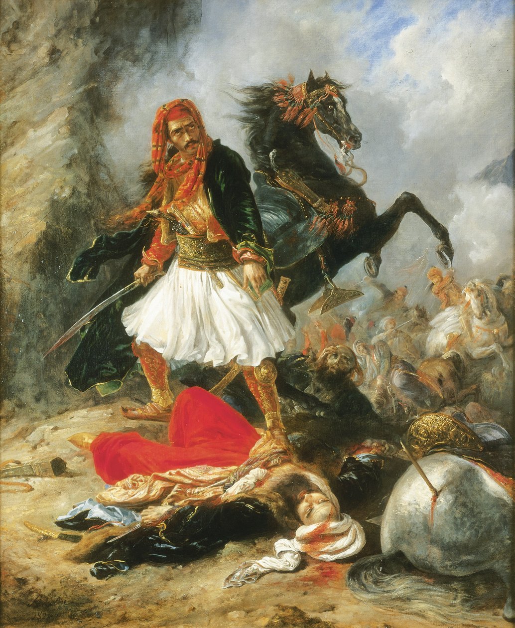 El Giaour de Alexandre Marie Colin