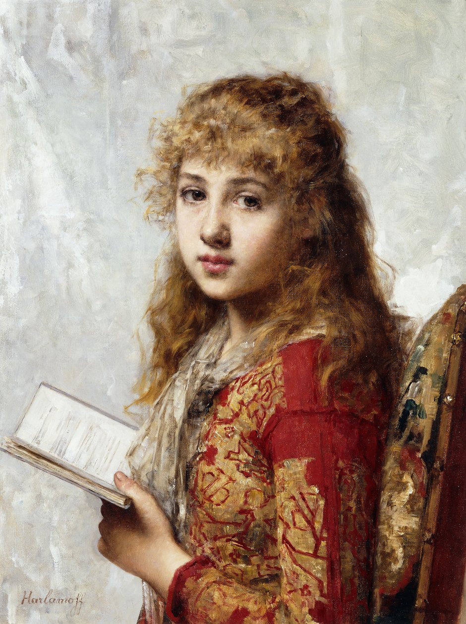 Contemplación,  de Alexei Alexevich Harlamoff