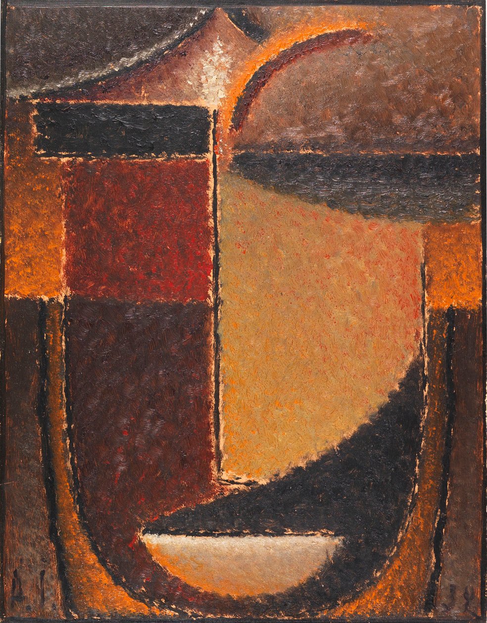 Cabeza abstracta: Oriente, 1932 de Alexei Javlensky von