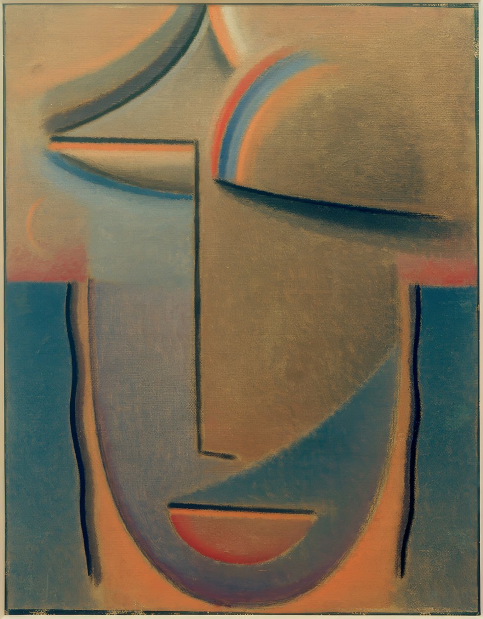 Cabeza abstracta: Tarde de Alexej von Jawlensky