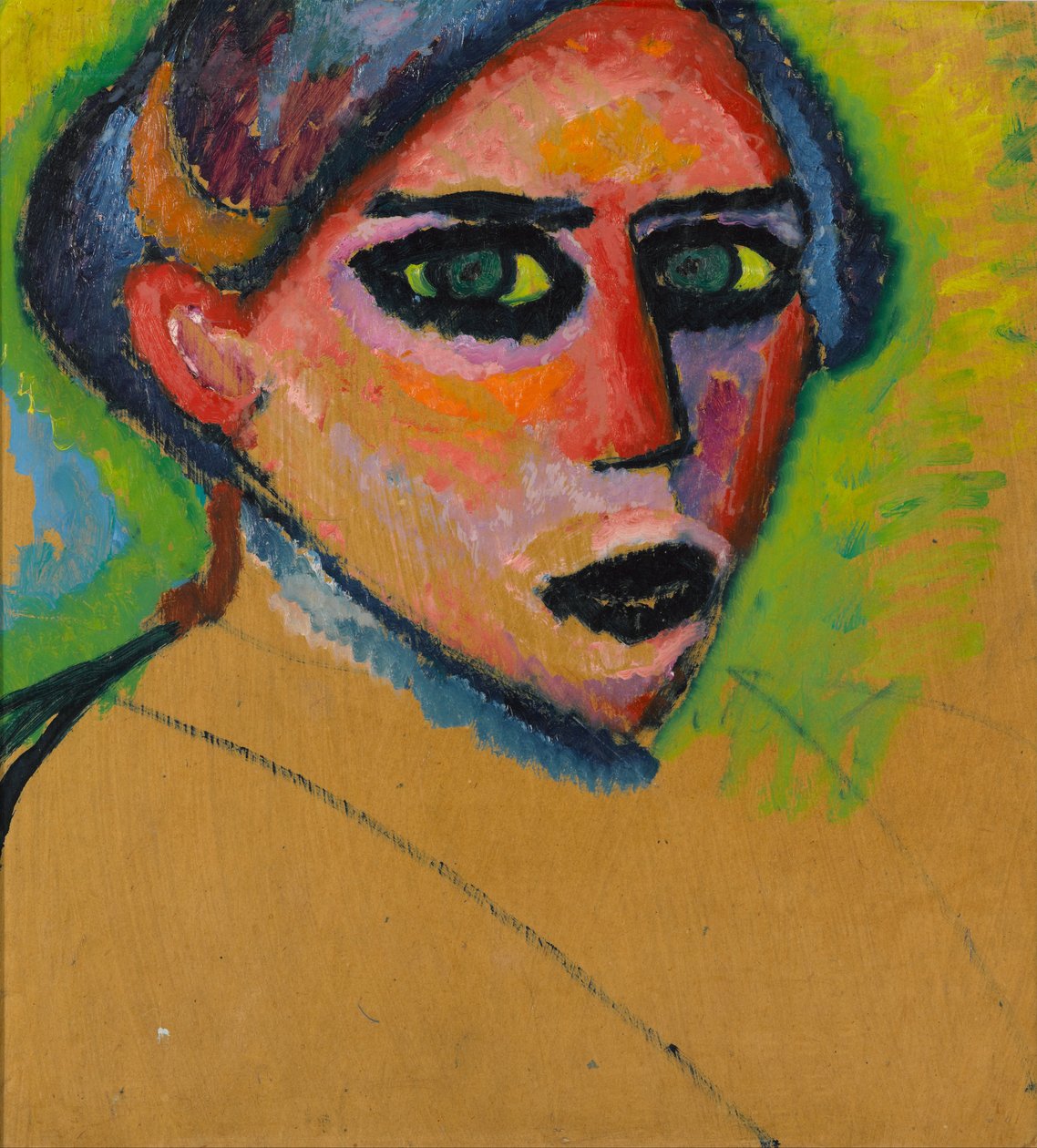 Rostro de Mujer de Alexej von Jawlensky