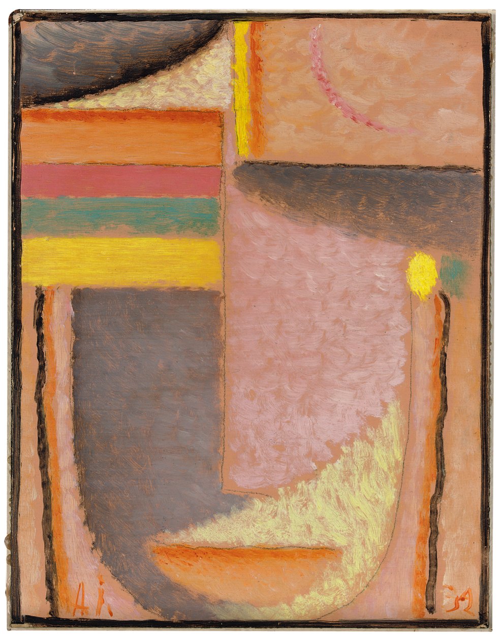 Cabeza abstracta: Partenón, 1932 de Alexej von Jawlensky
