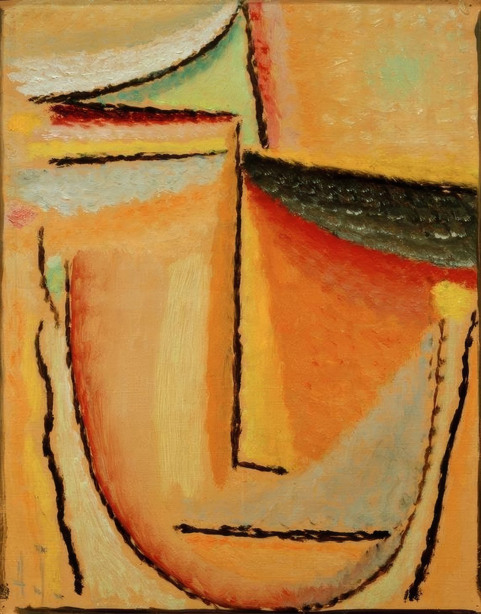 Cabeza abstracta de Alexej von Jawlensky